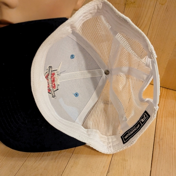 Blue and Navy Trucker Hat - Picture 7 of 8